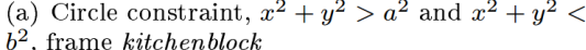 Navigation position constraints w.r.t. other entities in the environment