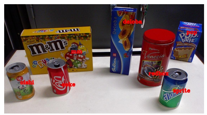 Figure 4. Result from object recognition module