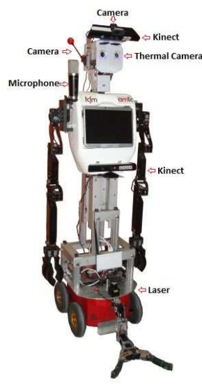 Bender, the official robot of the UChile HomeBreakers team.