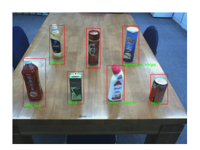 Fig. 3: Object recognition