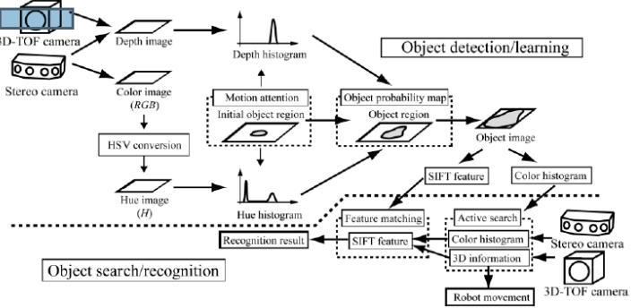 Processing in the vision module
