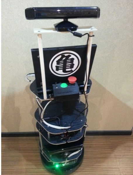 Fig. 1. The first working prototype of the open robot platform for RoboCup @Home