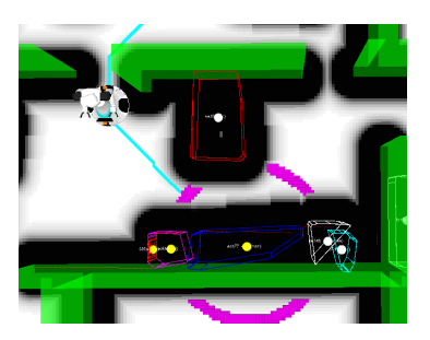 Visualization of the goal constraint $\mathcal{G}$ to grasp the object.