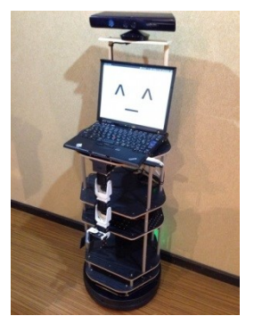 The first working prototype of the open robot platform for RoboCup @Home