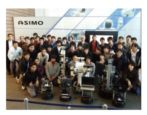 Intelligent Home Robotics Challenge 2014 (left) and 2015 (right) Team KameRider is proud to be the winner of Mobile Robot Category 3rd Place and Overall 3rd Place in the Intelligent Home Robotics Challenge 2014 with the open robot platform