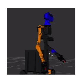 Fig. 4. Arm simulation