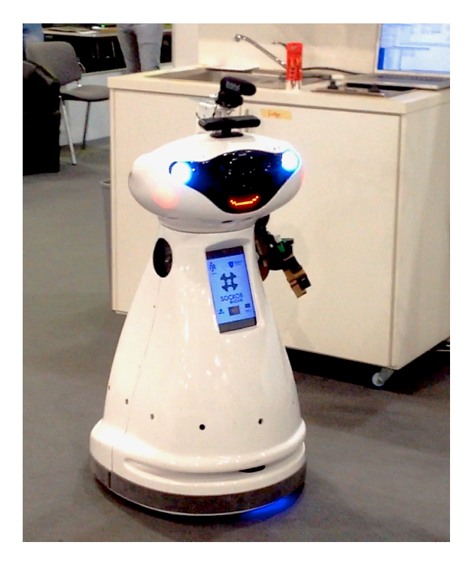 Fig. 1. Robot platform of SocRob@home.