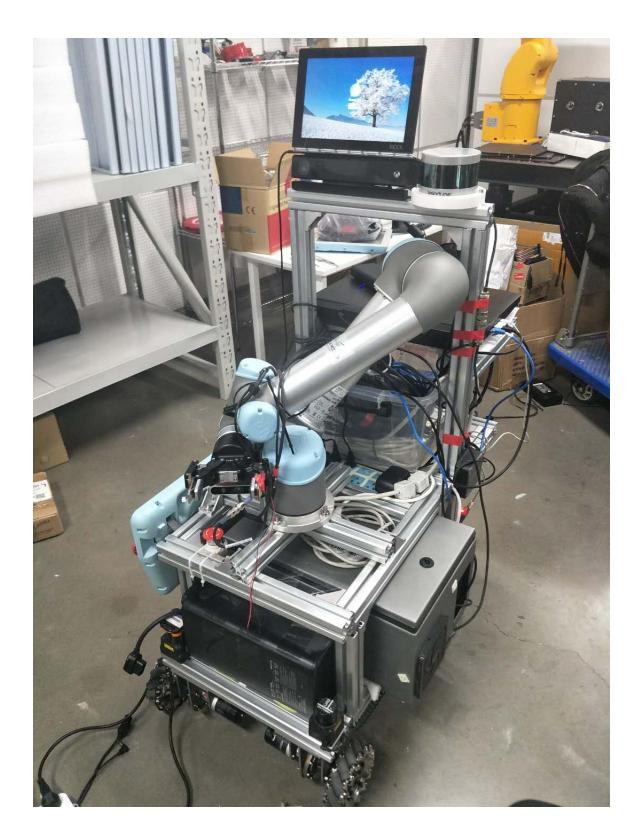 Fig. 2: Picture of tinker robot