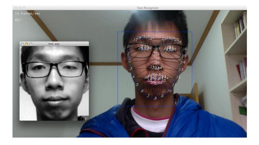 Fig. 4: face recognition