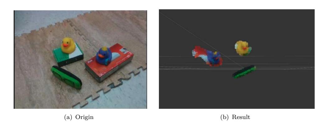 Fig. 5: Objects recoginitions show