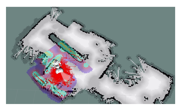 Example of integration scenario including navigation and object recognition.