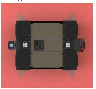 Fig. 2: CAD of our Ohmnibot