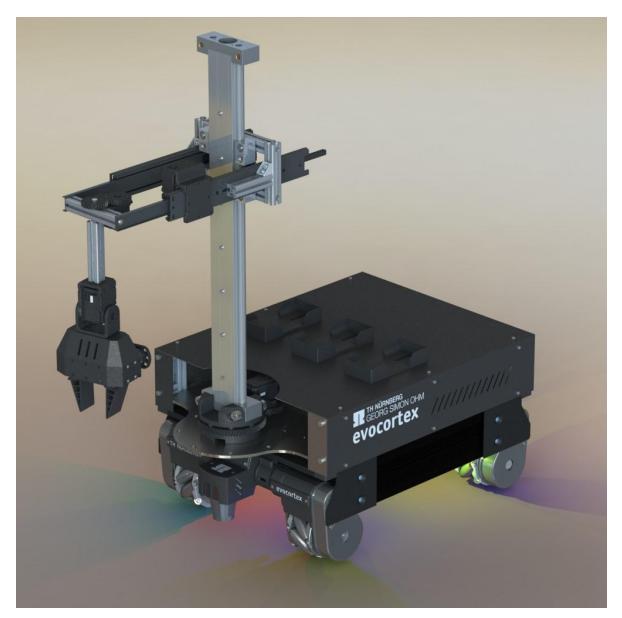 Fig. 3. Robot bottom