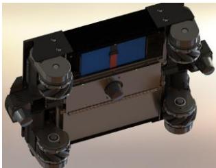 Fig. 2. CAD of our Ohmnibot
