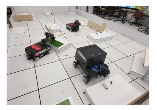 Fig. 11. Fleet Management System in Arena