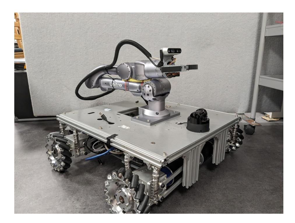 Fig. 1. Current Testing Robot