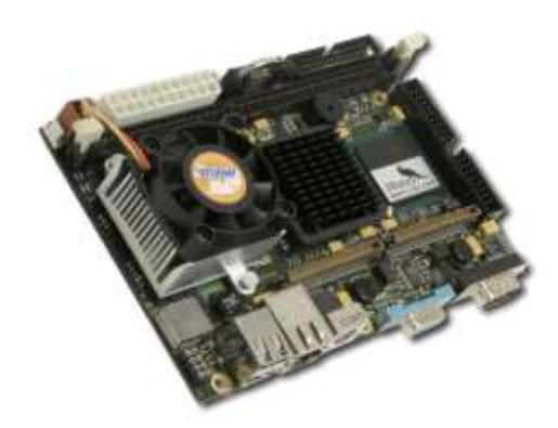 Fig 4.7 Embedded card JRex used for robot controller