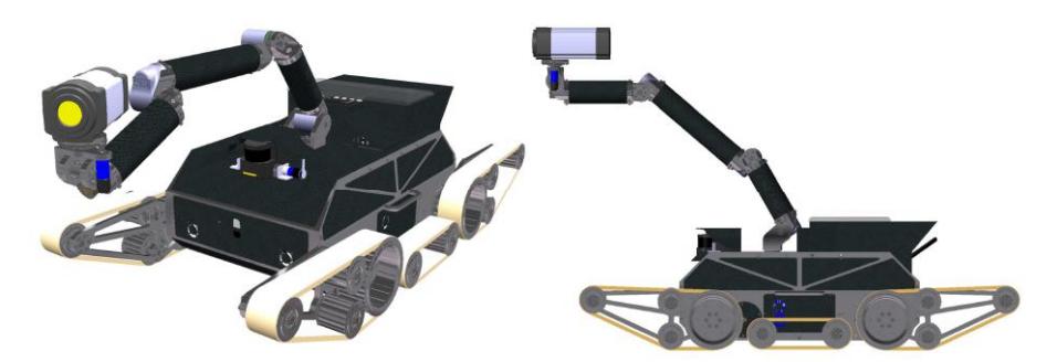 Rescue-Robot Construction in CATIA