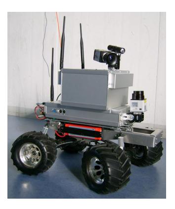 Fig. 1. Current robotic vehicle 