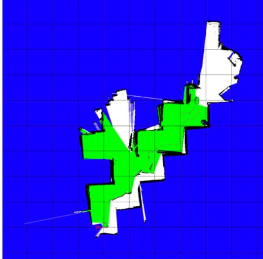 Fig. 9. map result in real environment, China 2008
