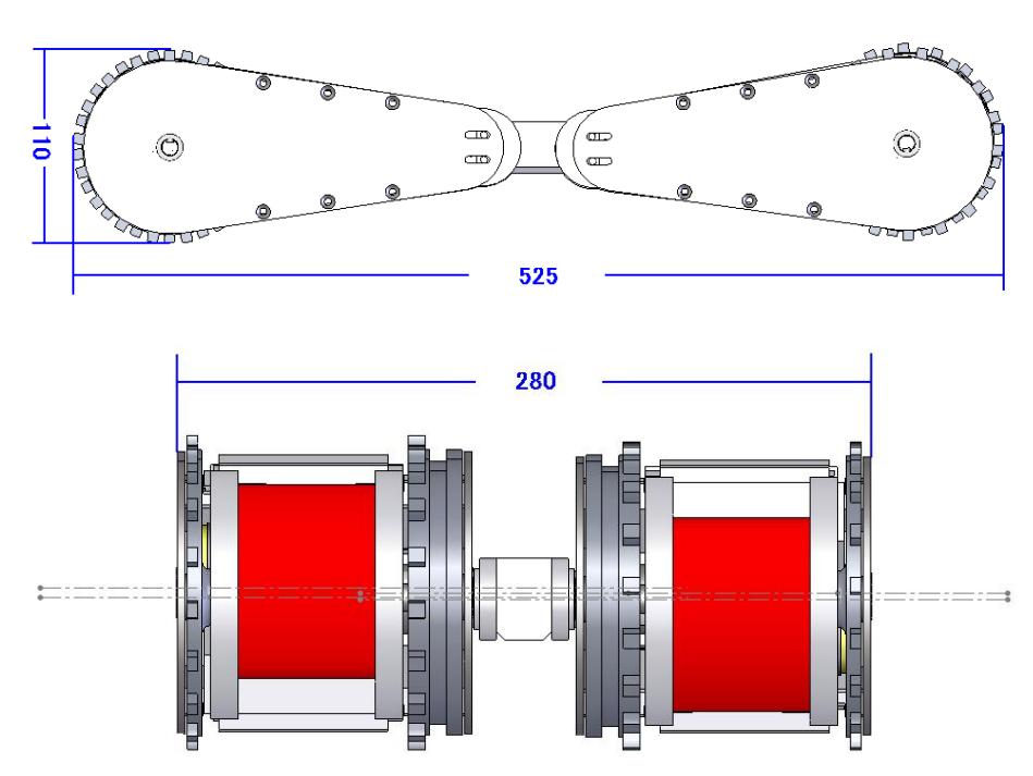 Robot with 4 arms
