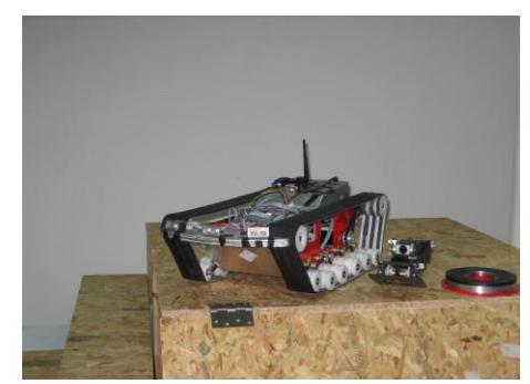 Fig. 11. General view of the platform and the robotic arm