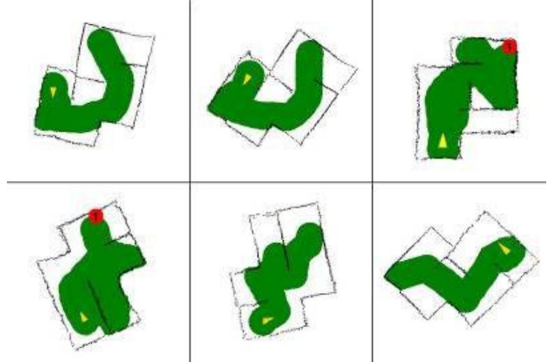 Fig 3. 2D Map, Just by processing LASER scanner data