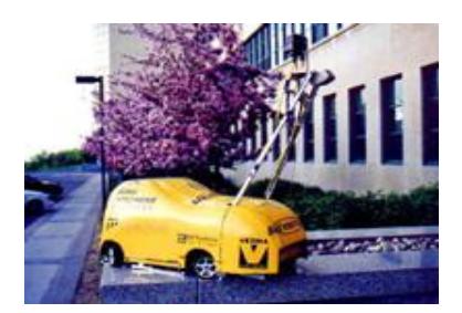 Historical prototypes of SAE Robotique robots