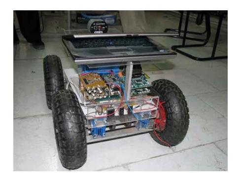 Fig. 2. YRA Autonomous Rescue Robot