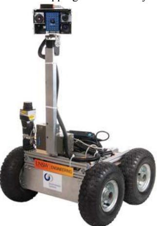 Fig. 2 Emu with sensors