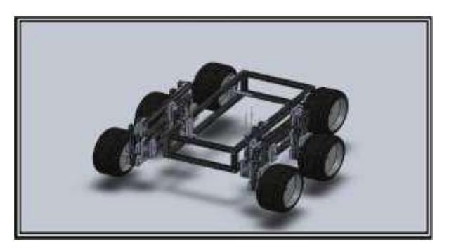 Front view of robot.