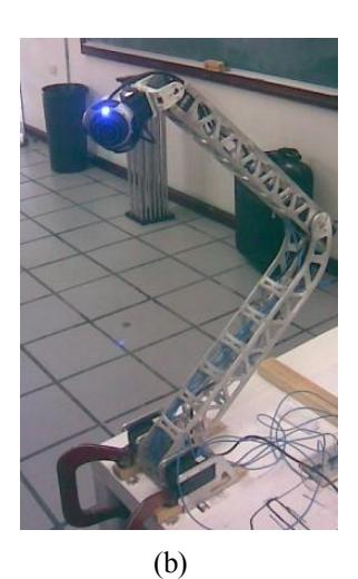 Fig. 5 (a) Design and implementation of a 6-DOF mechanical arm (continued)