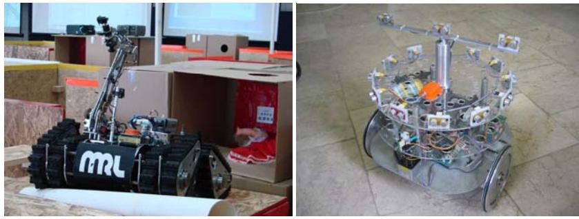NAJI-III in US 2007 and NAJI–I the autonomous robot