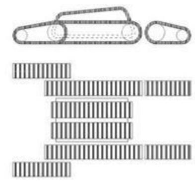 Figure 11- Proposed tracks arrangement