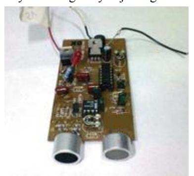 Fig 6.1 Ultrasonic sensor