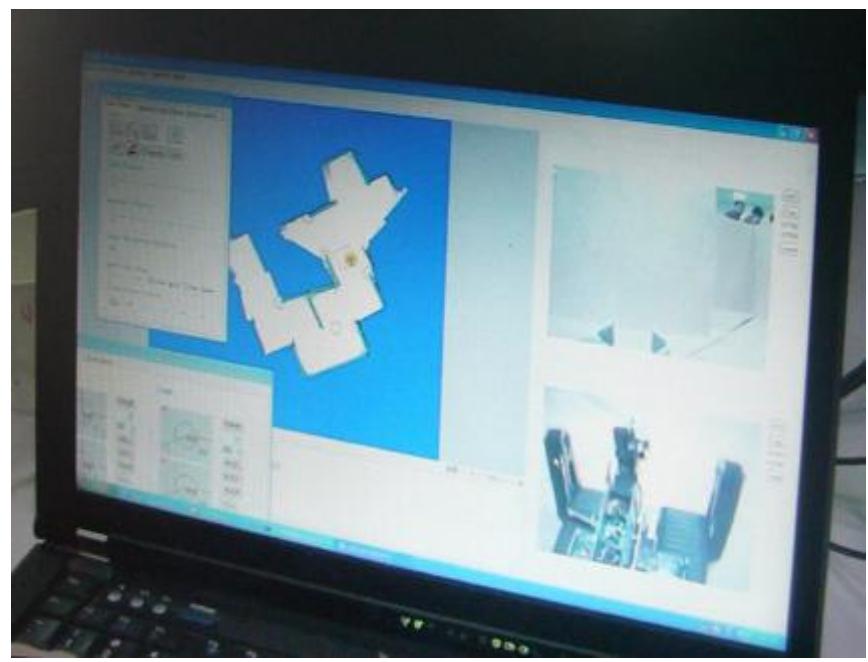 Fig. 10 GUI of robot control