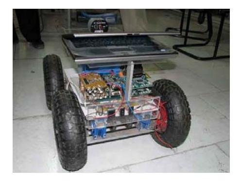 Fig. 2. YRA Autonomous Rescue Robot