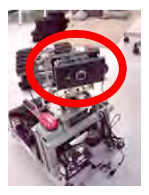 Fig. 7. Sensing Unit on AutoBotI