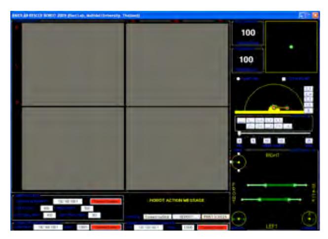 Fig. 6. GUI of BART LAB Rescue team