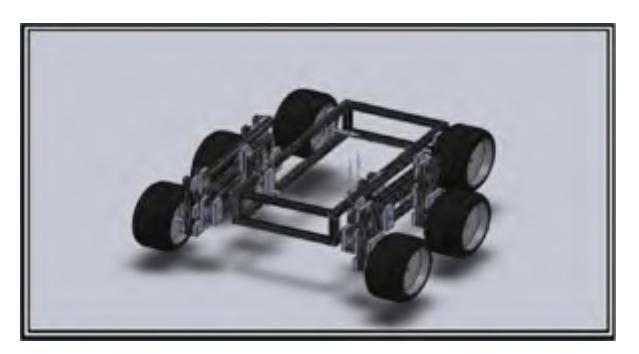 Front view of robot.