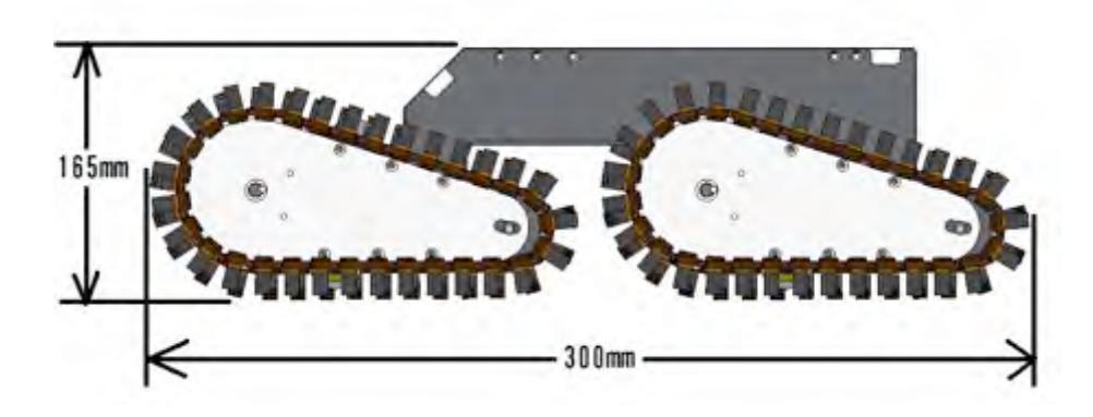Robot No.1 (BLUE-R2) configuration
