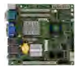 Fig. 19. The MSI IM-GM45 Mini-ITX mainboard