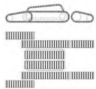 Proposed tracks arrangement