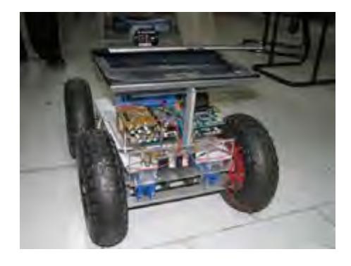 Fig. 2. YRA Autonomous Rescue Robot