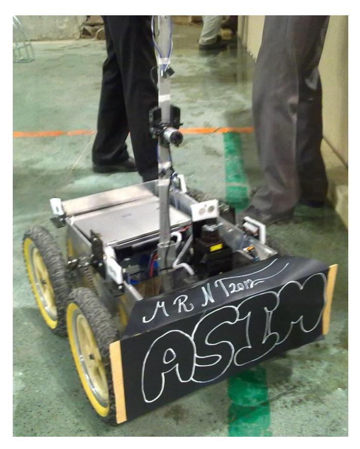 Figure 20: Final assembled of Autonomous Robot