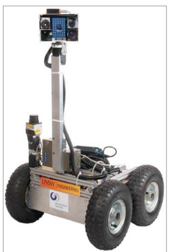 Fig. 2 Emu with sensors