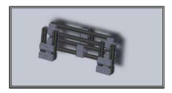 Fig 8.7 Mobile piece of Terrestrial Rescue Robot