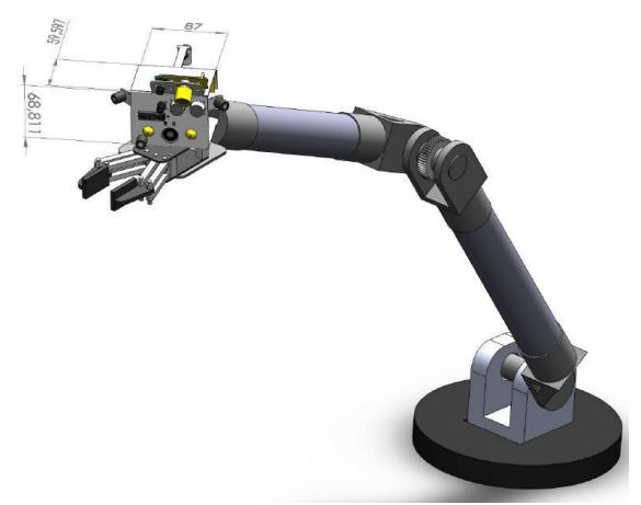Fig. 14. The PANDORA Robotic arm