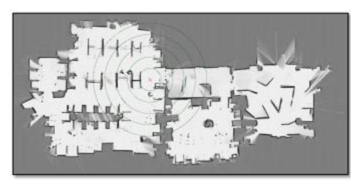 Fig. 4. Initiating the CRSM SLAM process