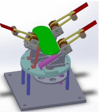 Fig. 16. 3D picture of mechanical hand